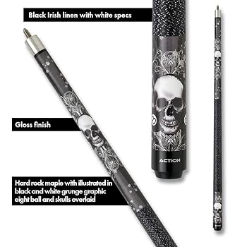 撞楽 マダカスカルエボニー＆ホーリーウッド Gold rush Custom Cue - Billiard Bill's Custom Cues Buying